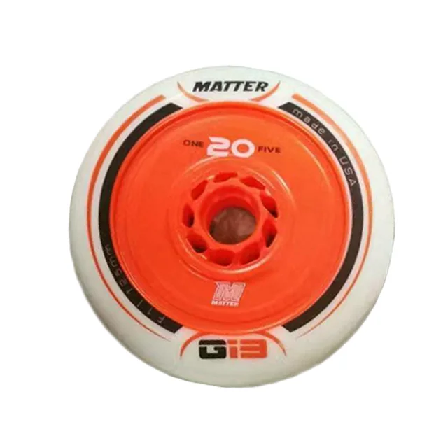 Professional Matter Speed Inline Skate Wheels Skating Wheels 125mm F1 Hardness Racing