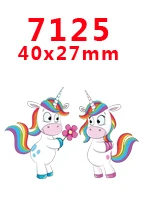 PR-7125 DIY принадлежности для рукоделия мультяшный персонаж плоский задний Плоские наклейки 30 шт. PR-6759-7135 - Цвет: PR-7125