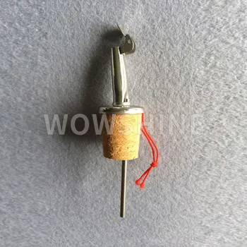 

free shipping 50pcs /lot Wine pourer / oliver oil pourer suitable for normal bottle with cap and can hang on bottle pourer