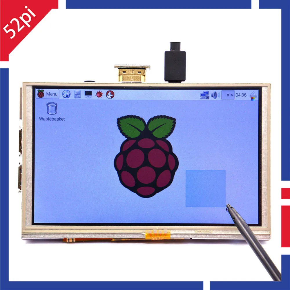Raspberry Pi Display 5 Inch 800x480 HDMI TFT Touch LCD Screen Display