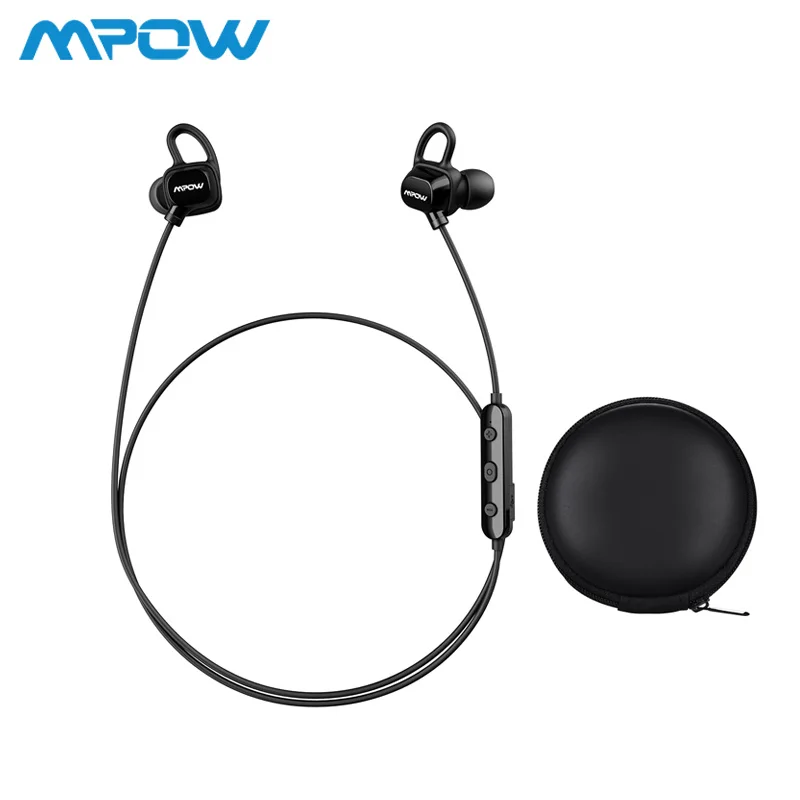 

Mpow Bluetooth Headset In-ear IPX5 Sweatproof Sports Earbuds 7h Playing Time For Running Noise Cancelling Mic Wireless Earphones