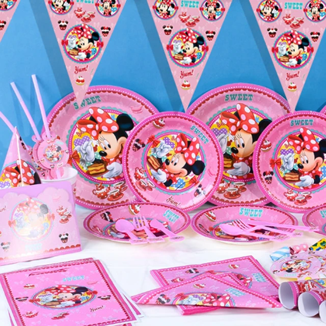 Special Price Disney Minnie Mouse Girls Kids Birthday Party Decoration Set Mickey Party Supplies Baby Birthday Party Pack event party supplie Special Price Disney Minnie Mouse Girls Kids Birthday Party Decoration Set Mickey Party Supplies Baby Birthday Party Pack event party supplie