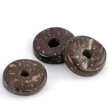 Кокосовые бусины из ракушки, Круглые, натуральные, около 12 мм(4/") Диаметр, отверстие: около 2,7 мм, 25 шт. Новинка