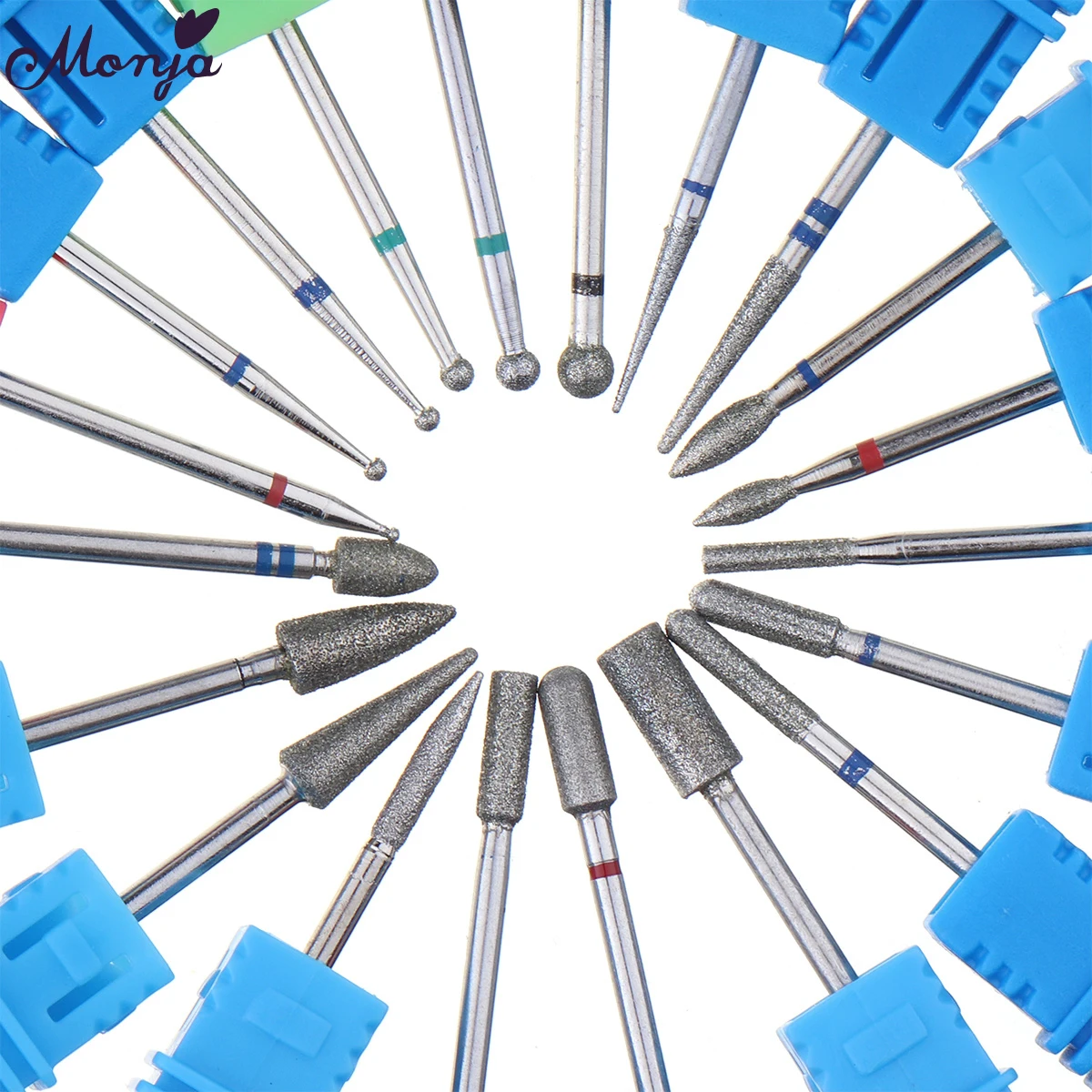 

Monja Tungsten Steel Alloy Nail Art Drill Bit Milling Cutter Rotary Electric Machine Accessorie Polishing Grinding Manicure Tool