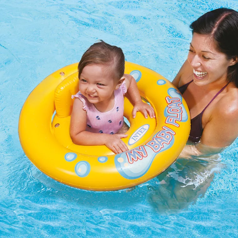 Детский летний бассейн надувной плавающий круг с мультяшными животными поплавок водный игровой бассейн спасательный круг для плавания с сидением лодка аксессуары