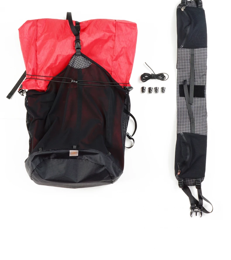 Mochila ao ar Bolsas de Viagem Engrenagem Grande Xpac Escalada Livre Ultraleve Quadro Menos Pacotes Leve Durável Acampamento Caminhadas 3f ul 55l Mod. 1263873 14 Mochilas escal.