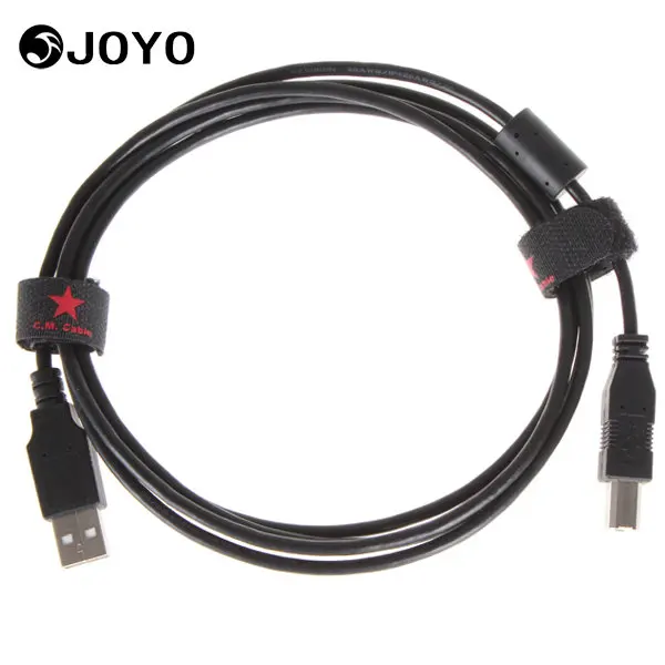 JOYO CM 09 6 Feet Shielded USB A to B Plug Audio Instrument Cable for