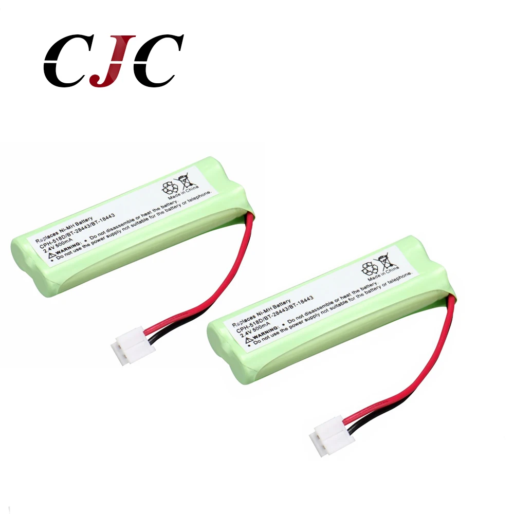 2 шт. Новый 4 V 500mAh ni mh домашний телефон батарея для Vtech BT 28443 BT18443 BT28443 CPH 518D замена