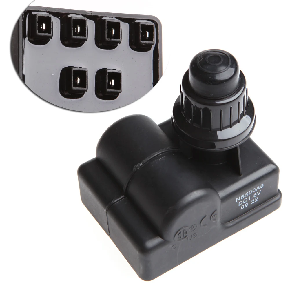 

BBQ Gas Grill Replacement 6 Outlet AA Battery Push Button Ignitor Igniter