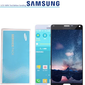 

5.7'' NEW Original Display For SAMSUNG Galaxy Note 4 N910 Note4 N910C N910F N910A LCD Display Replacent Touch Screen Digitizer