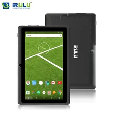 Новые IRULU 7 «Планшеты PC X3 Планшеты Android 6.0 4 ядра 16 ГБ Встроенная память HD Eyeshield Экран gms сертифицированных Планшеты TE тактильные Android