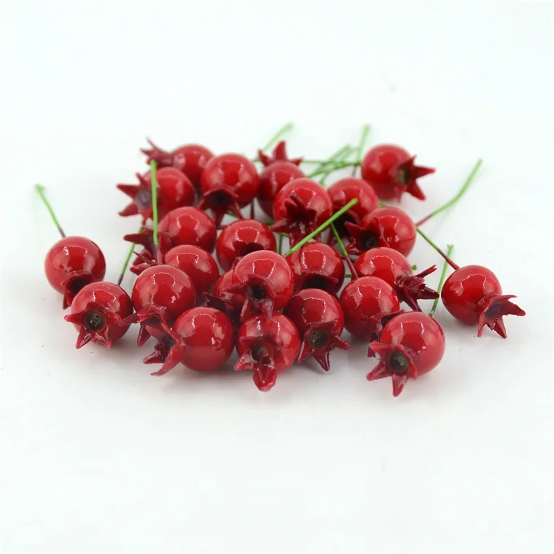 Mini Pomegranate Simulation Foam Plastic Fake Artificial Fruit and Vegetables House Party Kitchen Wedding Decoration 20Pcs artificial fruits and vegetables