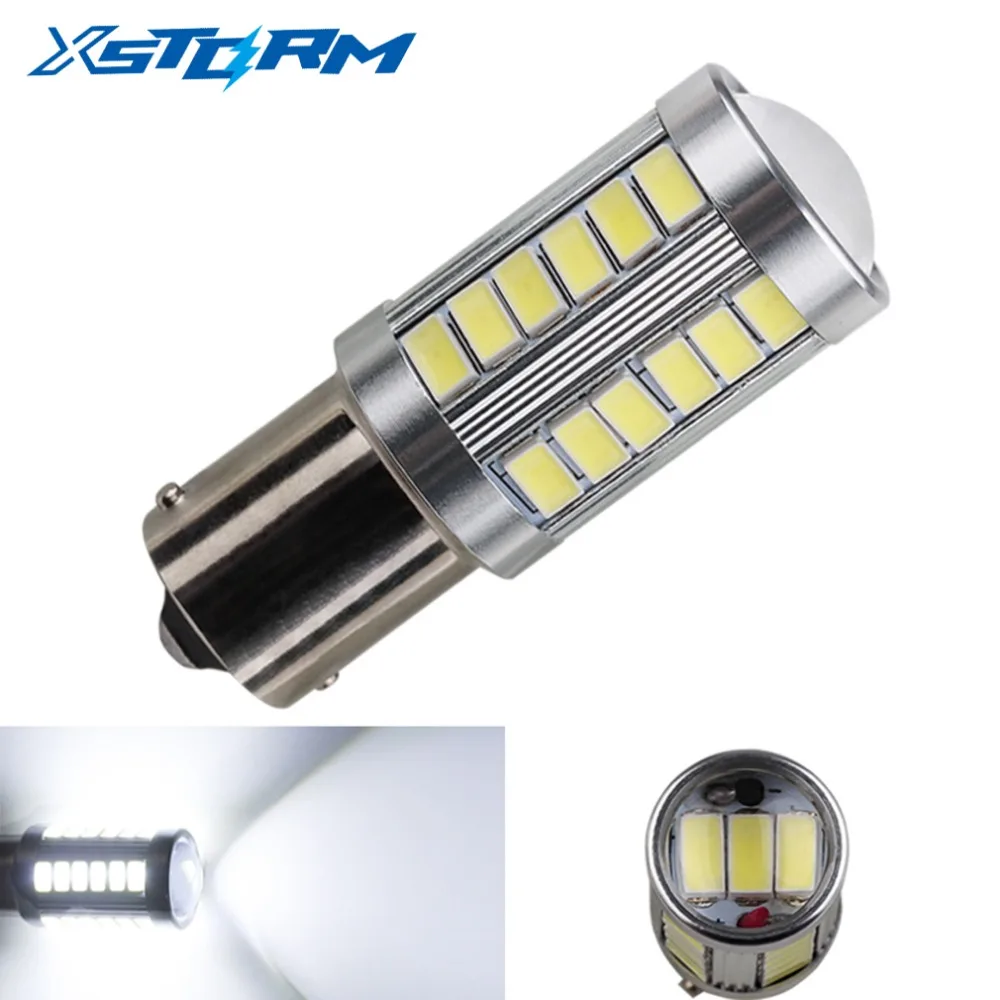 

BA15S 33 SMD 5630 LED High Power 1156 Lamps Super White Auto p21w R5W led car bulbs Reverse car Lights Source parking 12V