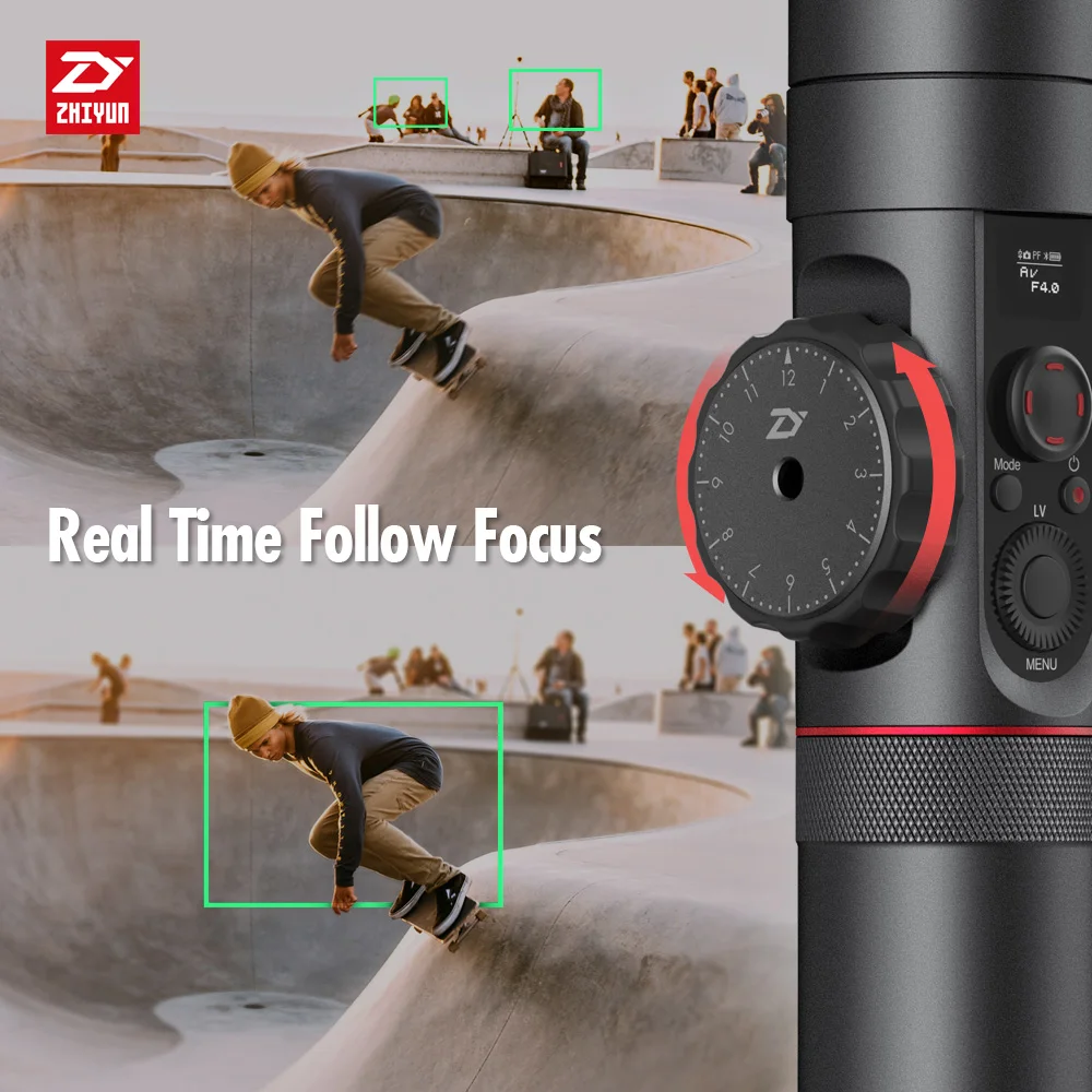 ZHIYUN официальный кран 2 3 оси Камера стабилизатор для всех моделей DSLR