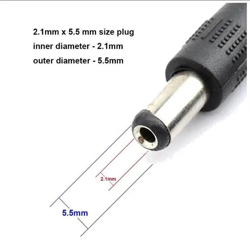1 м 5 м 10 м 12 В CCTV DC силовой кабель удлинитель адаптер мужской/женский 5,5 мм x 2,1 мм силовые шнуры и удлинители
