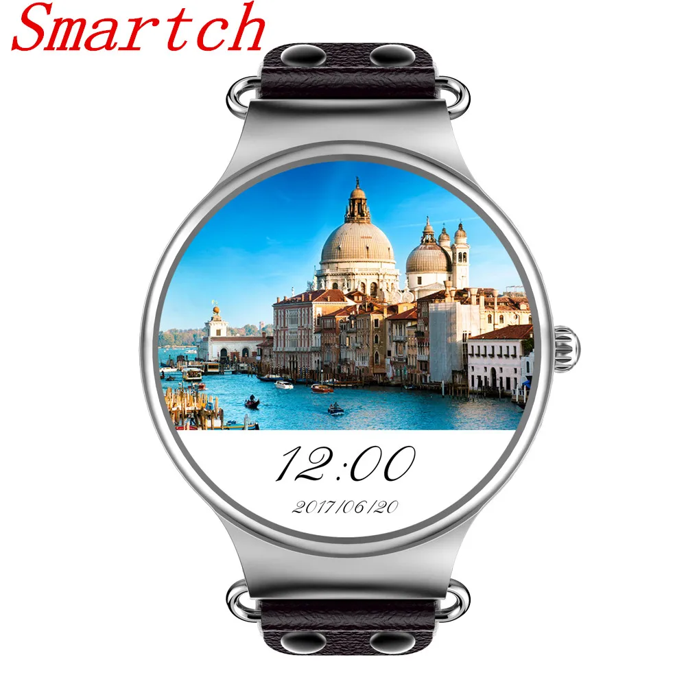 

Smartch KW98 Smart Watch Android OS 5.1 With Google Play Store Weather Heart Rate Monitor Wifi GPS Smartwatch IOS PK KW18 KW88