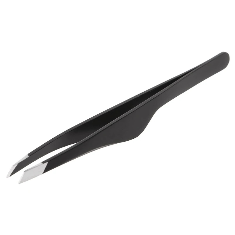 

Hot Pro Women Eyebrow Tweezers Hair Beauty Slanted Stainless Steel Tweezer Tool