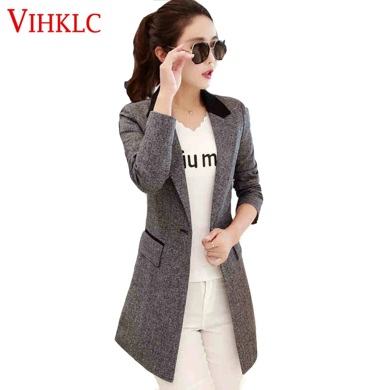 VIHKLC Women's wind coat 2018 spring autumn new fashion windbreaker ...