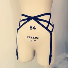 Пастельный Готический женский ремень для ног с зажимом, пояс для подвязок, сексуальное нижнее белье, пояс для чулок, чулки, розничная