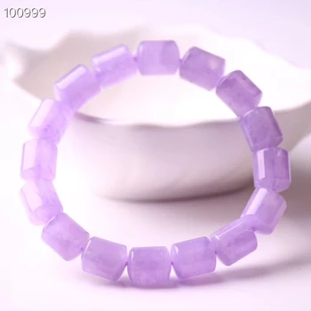 

Natural Lavender Amethyst Quartz Purple Crystal Barrel Beads Bracelet 10x8mm Women Men Fashion Gift Healing Stone AAAAA