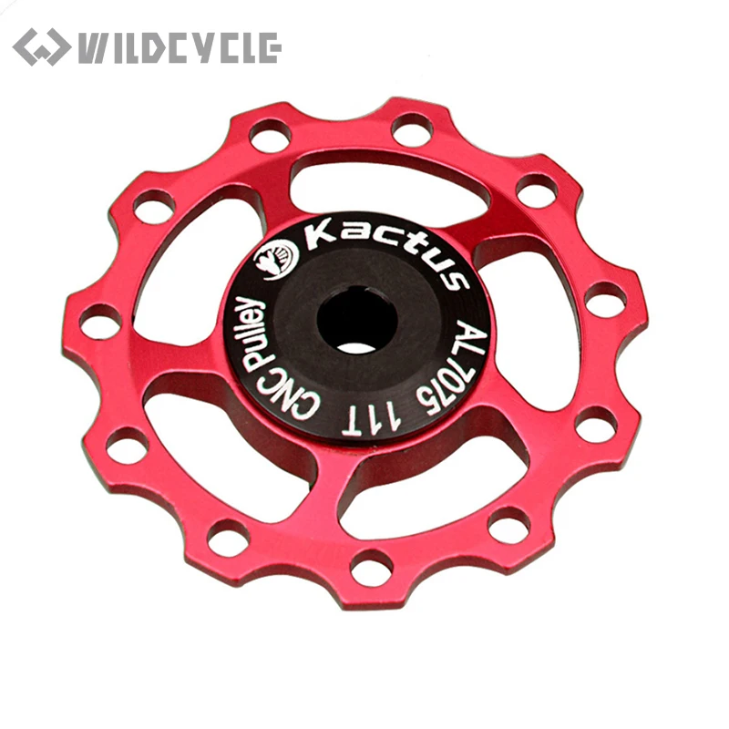 Wildcycle 1 шт. 10 г Rodillo Bicicleta 11T сплав керамический роликовый подшипник Jockey задний