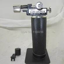 Ювелирных изделий инструменты GB 2001 Micro Факел Ювелирные Изделия для Пайки золото тестирование сварки плавления Горелки Газа, пожар Легче Факел