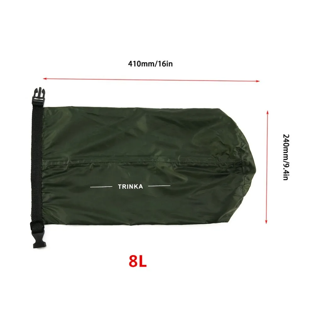 8L 40L 70L Портативная сумка для плавания Водонепроницаемая водонепроницаемая сумка мешок для хранения Сумка для кемпинга пешего туризма