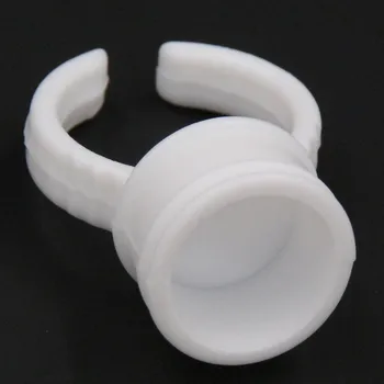 

Medium Size Disposable Permanent Makeup pigment Ring cap 100pcs Tattoo Accessories ink ring cups