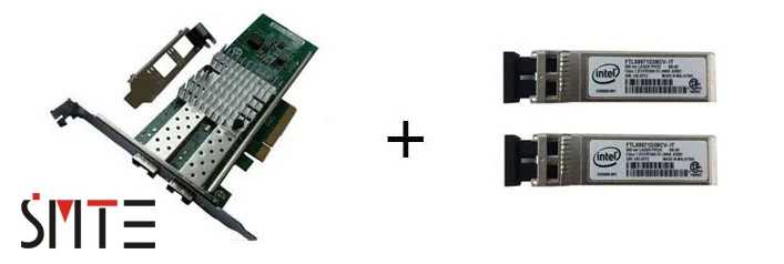 X520-SR2 E10G42BFSR сетевая карта экстремальные сети с 2 шт. SFP