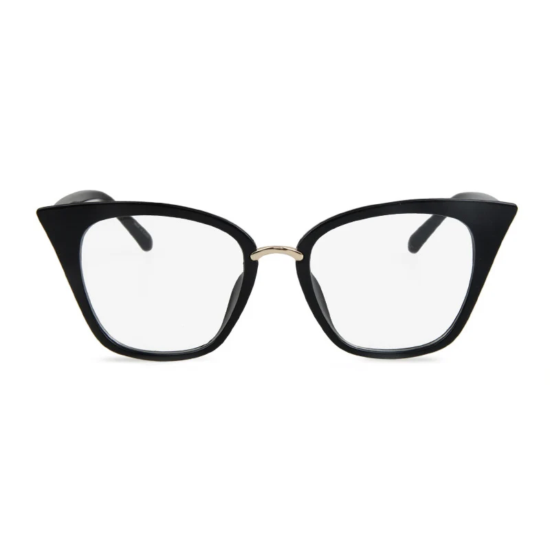 Королевская девушка кошачий глаз Женские оправы для очков брендовые дизайнерские очки винтажные зеркальные классические прозрачные линзы очки ss099