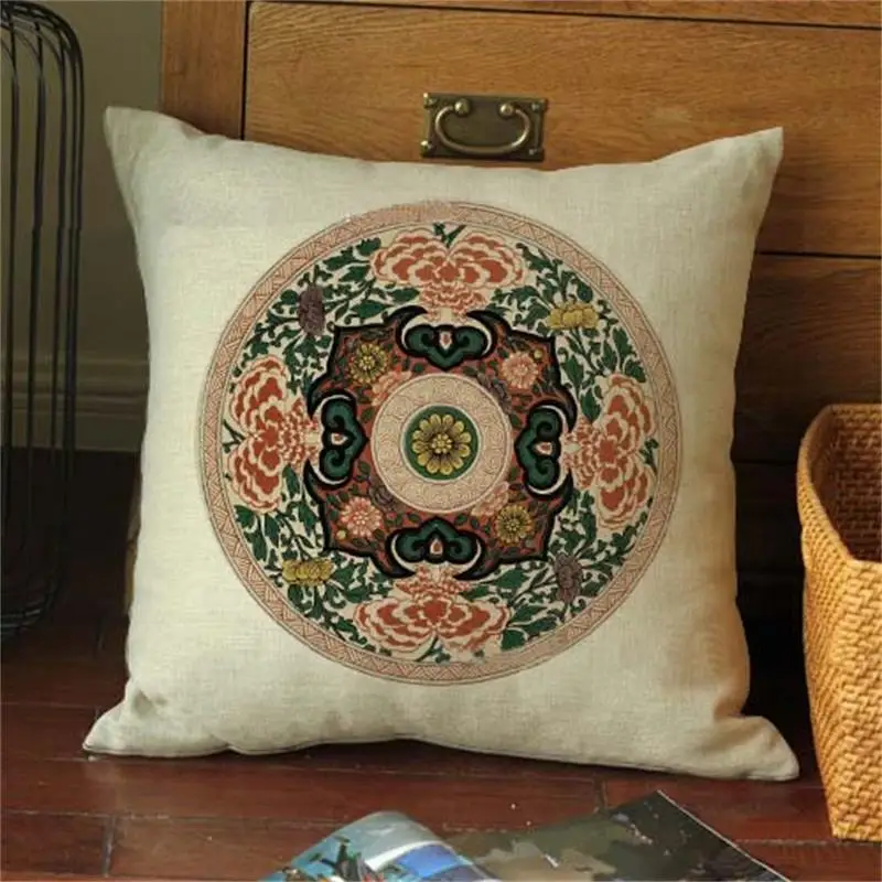 Free shipping classical Chinese style cotton pillow cushions ethnic Cushion Covers creative stylish Cushions Home Decor | Дом и сад