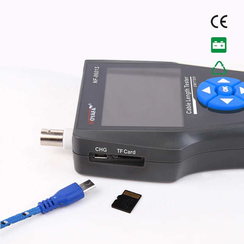 NOYAFA Новый TDR кабель Длина Тесты er NF 8601S для проверки витой пары телефонной