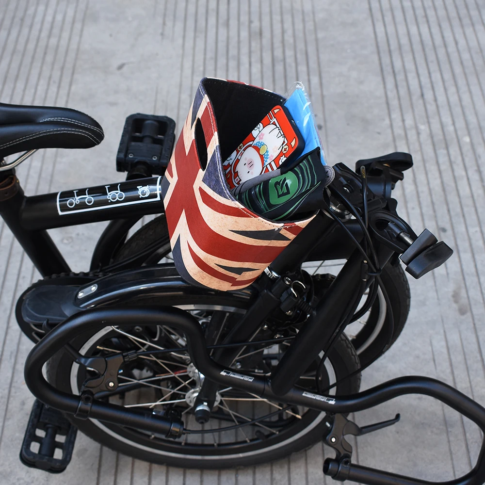 Велосипедная сумка TWTOPSE для Brompton складная велосипедная U корзина Сумка с