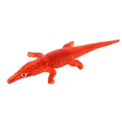 Анти-стресс резиновый эластичный крокодил Squeeze детский праздничный костюм мешок наполнители стрейч игрушки снятие стресса игрушки для