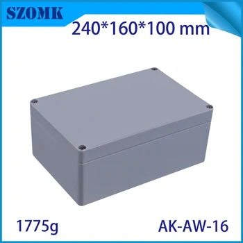 

Aluminum Exterior Electrical Enclosure Outdoor Waterproof Use for Electronics PCB Box Connection Junction Box Project Case
