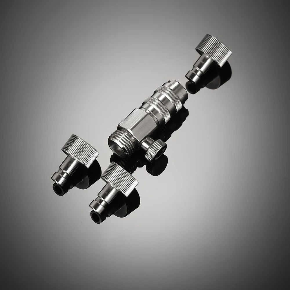 

Professional Airbrush Accessories Air Brush Quick Release Plug Coupling Disconnect Coupler W/ Adjustment Control Valve