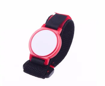 

500pcs 13.56Mhz or 125KHz RFID Bracelet Wristband Proximity Nylon NFC Smart Watch Type for Access Control