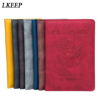 

Fashion Leather Passport Cover Women Travel Ticket Passport Case High Quality Passport Holder Cute Girls Cover Passport