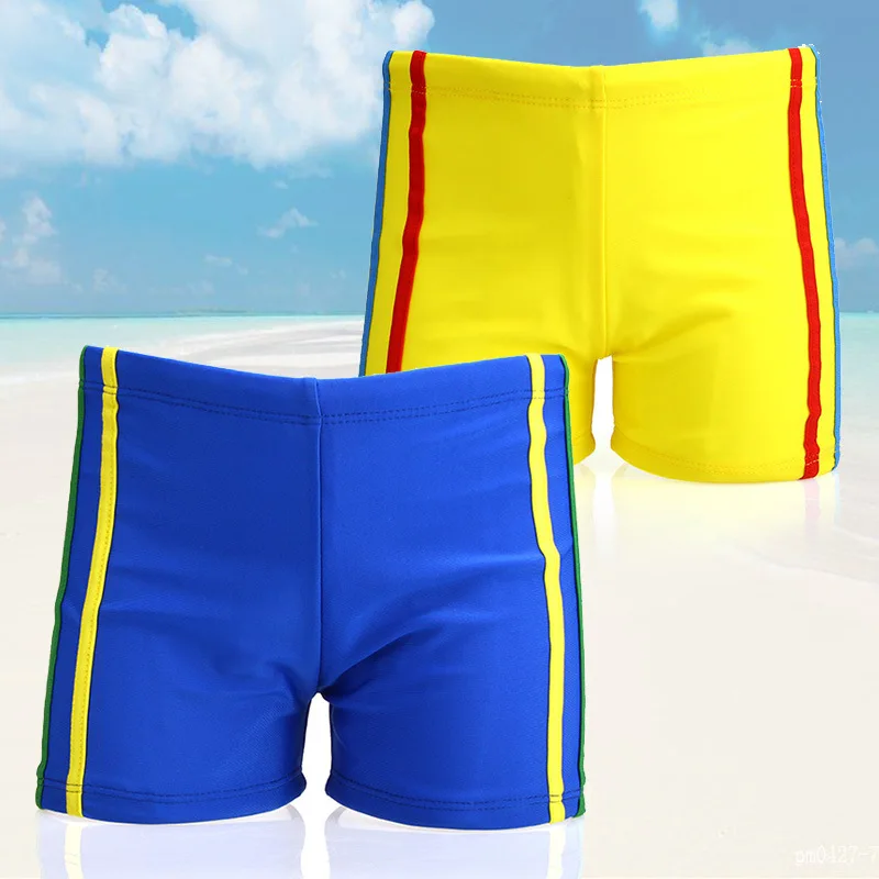 Boys Swimming Trunks Kids Cartoon Printed Thin Beach Swimsuit Boy Boxer Suits Swimwear pants shorts Plus Size Men underwear