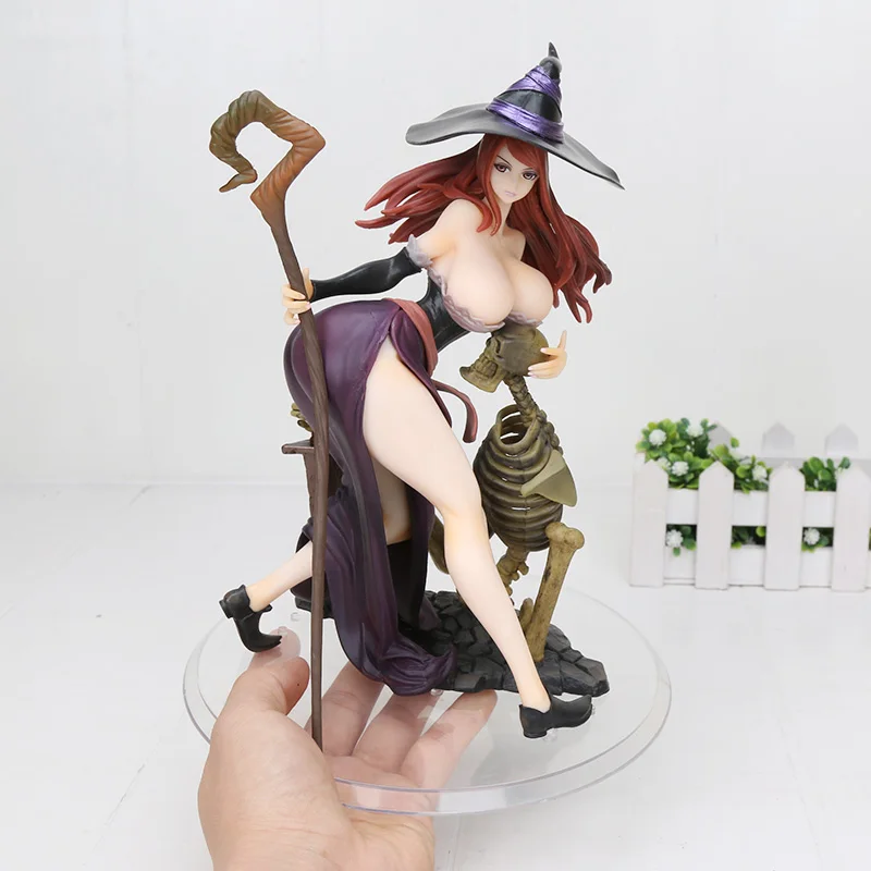 

24cm Orchid Seed Dragon's Crown Lulu action figure toys Skeleton Warrior sexy Witch Figurines doll