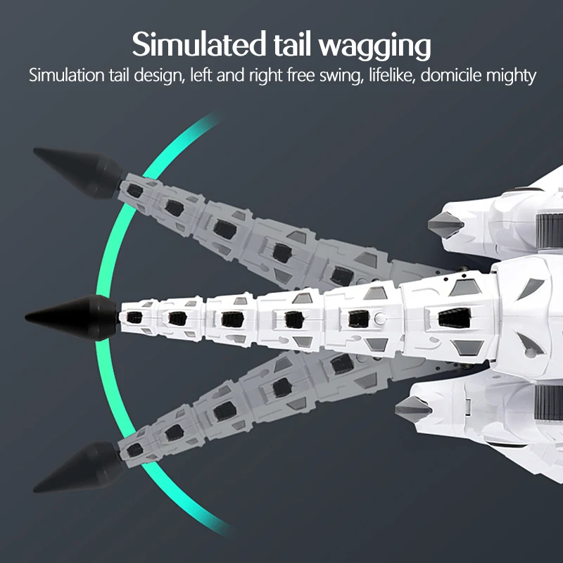 Электрический спрей механический динозавр робот электронный механический динозавр s модель игрушки для детей со световым звуком ходьбы