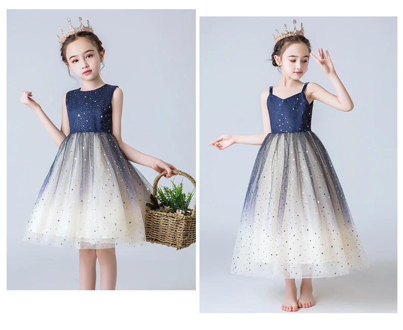 IYEAL/вечернее платье для девочек; Новые Модные Детские платья для девочек; Детский костюм; элегантное платье принцессы с цветочным узором для девочек на свадьбу