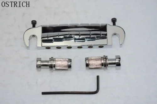 

Wrap Around Electric Guitar Bridge Fits LP Junior Chrome Chrome
