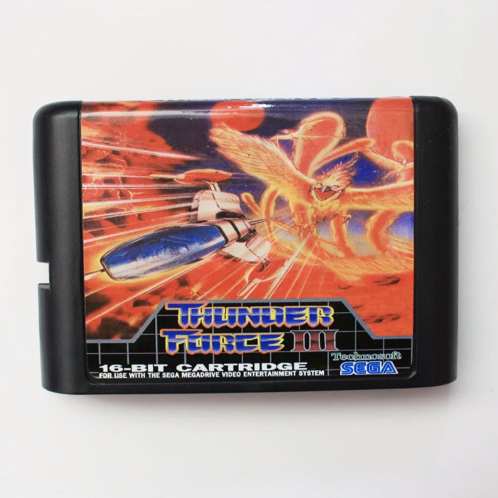 

Thunder Force III 16 bit MD Game Card For Sega Mega Drive For Genesis