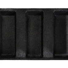 6.7 дюймов 3 каравай противень суб-ролл flexipan вентилируемые силиконовые силформ sub сэндвич Форма багет лоток французский хлеб