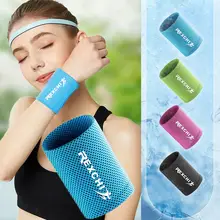 Ледяной холодный браслет для кросс-ФИТА быстросохнущая Нескользящая повязка на запястье Sweatbands для бега новые Фитнес Спортивные ручные Bracers