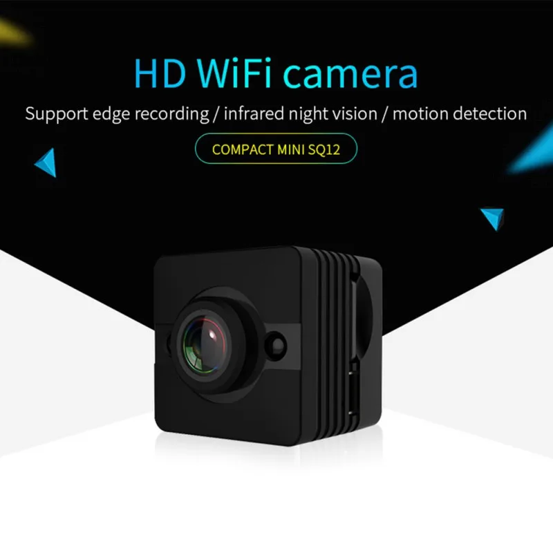 

Original Mini Camera WIFI Camera SQ12 FULL HD 1080P Night Vision Waterproof shell CMOS Sensor Recorder Camcorder