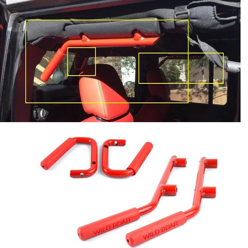 Ручка захвата для передней и задней панели Jeep Wrangler JK 07 15|jeep wrangler|grab handleswrangler jeep |