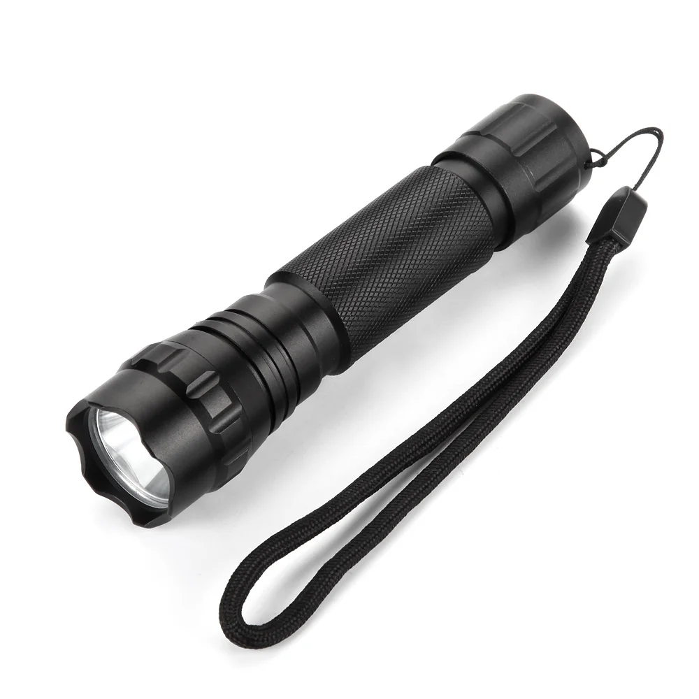 Bright-501B-Torch-XM-L-T6-LED-1200-Lumens-Camping-LED-Flashlight-2x18650-Battery-Charger (2)
