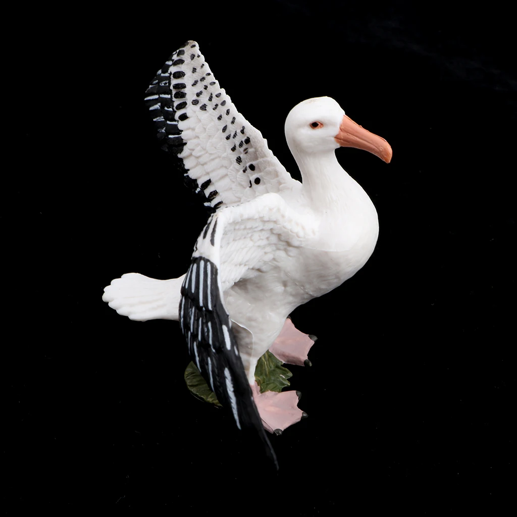 Wild/Farm Animal Models Toy - Simulation Seagull Bird Model Animals Action Figure Kids Educational Learning Nature Playset Toys